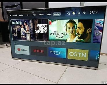 Nigar💚
Tv taube 82 ekran smart wifi 200 man tam işlək unvan. Biləcəri
