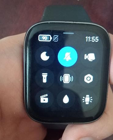 smart saat iphone: İşlənmiş, Smart saat, Xiaomi, Аnti-lost, rəng - Qara — 3