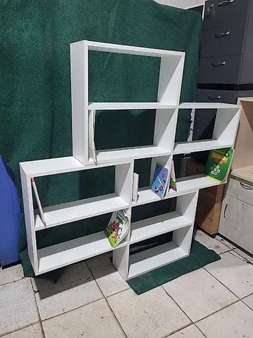 duw kabin: Yeni, Kitab rəfi, Düz — 2