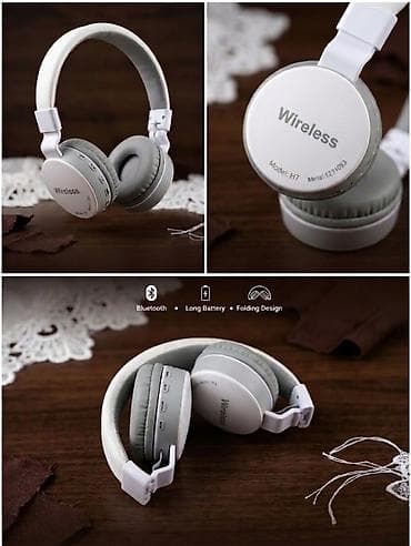 maqnit nauşnik: Bluetooth simsiz qulaqlıq – Model: H7 - Simsiz bağlantı: Bluetooth — 1