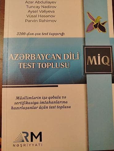 Testlər: Rm nəşriyyatı MİQ üçün Azərbaycan dili test toplusu 18 manata alınıb — 1