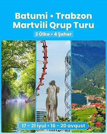Туризм: Qrup Turları – Pekin və Şanxay, Qara dəniz (Samsun–Trabzon) — 4