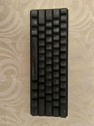 Masaüstü kompüterlər və komponentlər: HyperX origins 60+ Logitech G Pro x Superlight Hər ikisi 2 il — 1