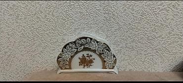 gul: Porselen salfetlik - Material: yüksək keyfiyyətli porselen - Rəng və — 1