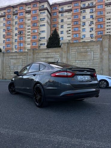 turbo az c class: Ford Fusion (sedan) – tünd boz rəng, qara diskli idman üslublu — 4