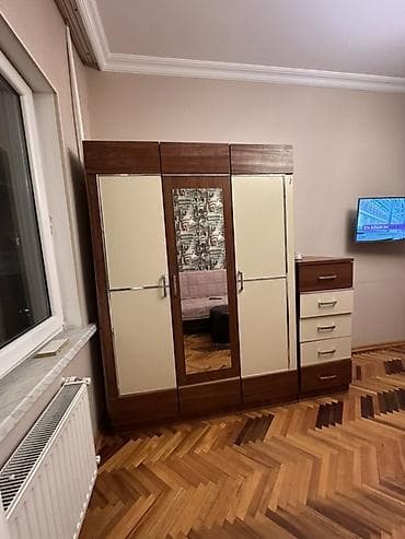 taxta kravatlar: Yataq otağı mebeli dəsti Tərkibi: - İki nəfərlik çarpayı (taxta — 1