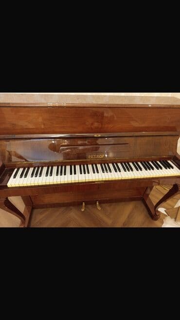 Piano, Petrof, Akustik, İşlənmiş, Pulsuz çatdırılma