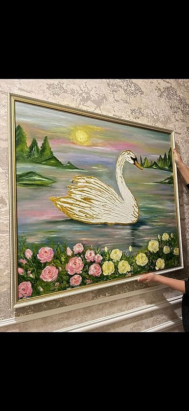 şəkil çərçivə: Endirim ❌❌ Hədiyyəəlik😍 ✔️270 man(Xalqlar Dostluğu). Yağlı boya ilə — 1