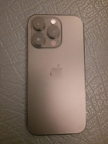 IPhone 14 Pro, 128 GB, Black Titanium, Simsiz şarj, Face ID lalafo.az -da IPhone 14 Pro, 128 GB, Black Titanium, Simsiz şarj, Face ID