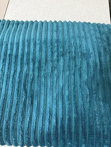 Döşək üzləri: Divan üçün Xovlu rəng - Göy Yataq örtüyü — 2