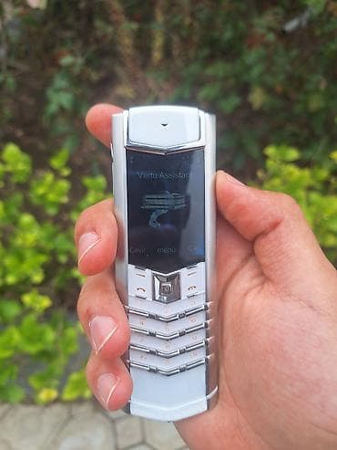 telefonl: Vertu rəng - Ağ, Düyməli — 5