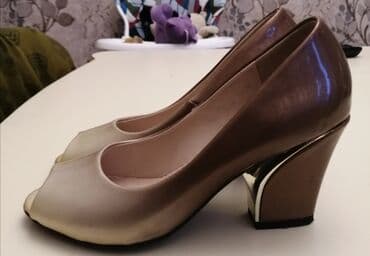 qadın vyetnamkaları: Ölçü: 37, rəng - Bej, İşlənmiş — 1