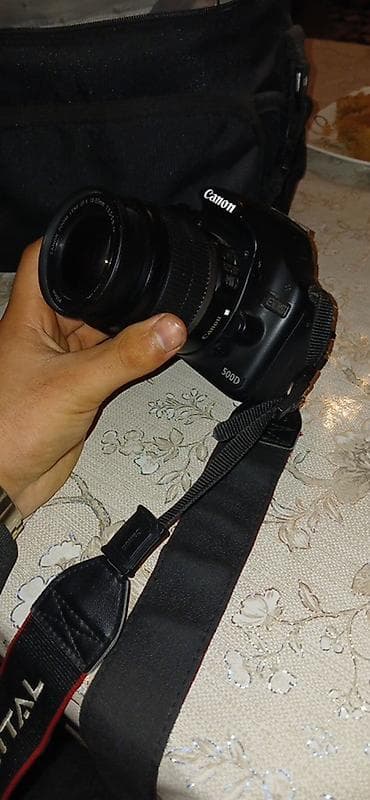 Фото и видеокамеры: Canon EOS 500D DSLR fotoaparat - Sensor: 15.1 MP APS‑C CMOS - Video — 2