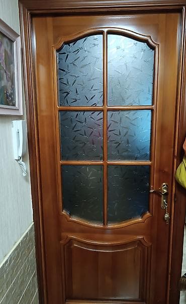 Interyer qapıları – klassik taxta dizayn - Material: təbii ağac — 3