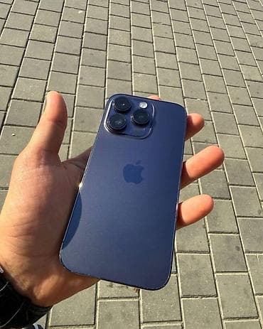 2 el iphone 11: IPhone 14 Pro, 256 GB, Deep Purple, Simsiz şarj, Face ID — 2