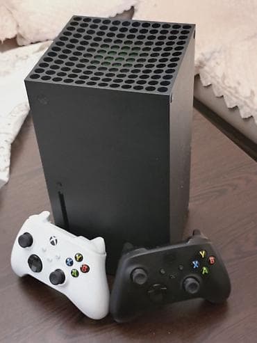 Xbox Series X 1TB. Heç bir problemi yoxdur. Az işlənib. Oynamağa lalafo.az -da Xbox Series X 1TB. Heç bir problemi yoxdur. Az işlənib. Oynamağa