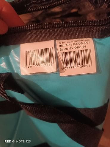 Reklam lövhələri: Wolt çatdırılma çantası – satlir iwdenmeyib qetiyen 25 m — 2