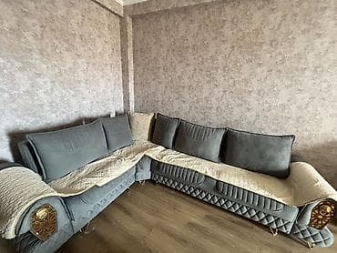 Divanlar: Künc divan, İşlənmiş, Açılmayan, Bazalı, Parça, Çatdırılma yoxdur — 1