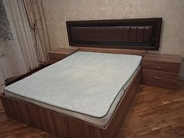 hamam dolablari: Yataq dəsti – ikinəfərlik - Ölçü: təxmini 160x200 sm döşək ölçülü — 1