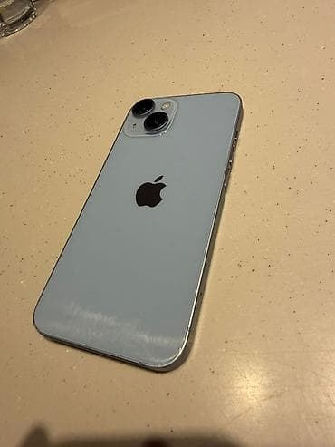 IPhone 14, Mavi, Face ID lalafo.az -da IPhone 14, Mavi, Face ID