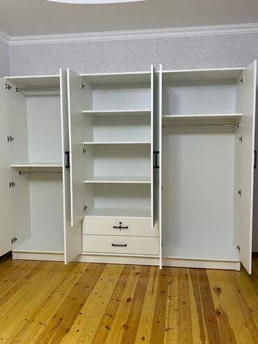 ikinci əl şkaf: Yeni, Açılan, 5 qapı Düz dolab, Dolab-asılqan, Azərbaycan — 2