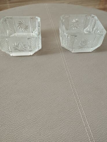 Mətbəx aksesuarları: Xрусталь конфетницы 2 штуки — 3