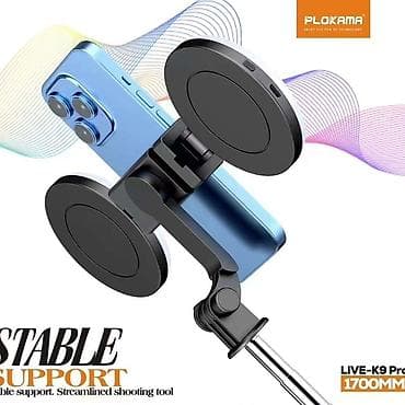 dubaydan telefon: PLOKAMA LIVE-K9 Pro – çoxfunksiyalı “Live Broadcast Stand” və — 4