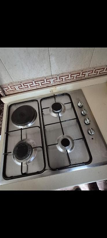 soba qiyməti: Mətbəx üçün quraşdırılan 4 gözlü kombi plitə unvan Suraxanı rayonu - — 1