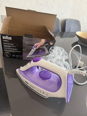 iron: Braun buxarlı ütü YENİ — 1