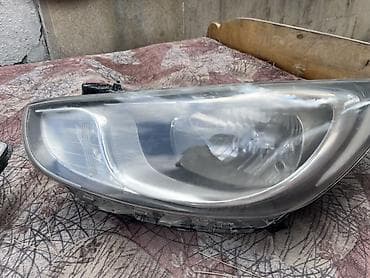 led spoyler: Hyundai accsent (2012–2015, GD) üçün ön fara komplekti – sol və sağ — 1