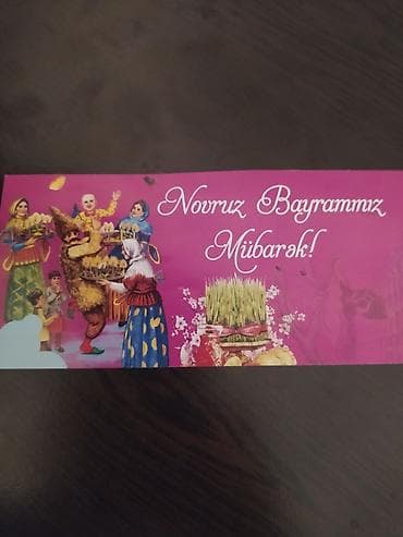Декор и интерьер: 1 ədəddir Novruz bayramı şənlik bileti 8 manatdi — 2