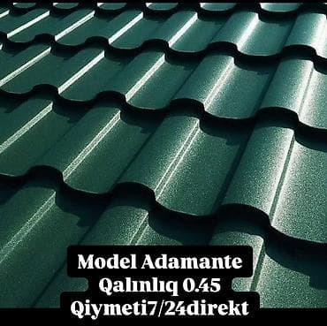 profillər: Metal dam örtükləri, Pulsuz çatdırılma, Zəmanətli, Kredit var — 4