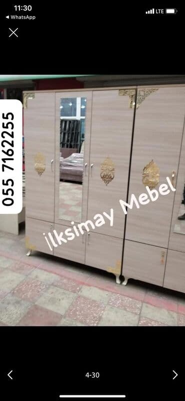 балконный шкаф: Распашной, 3 двери Прямой шкаф, Шифоньер — 5