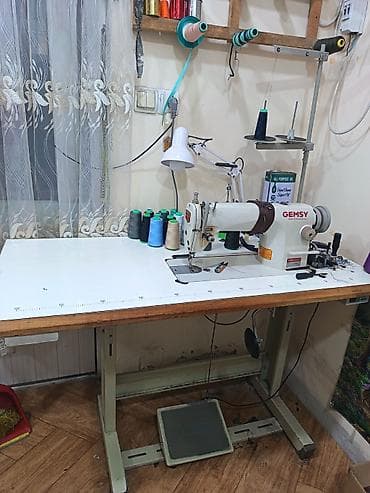 Sənaye tikiş maşını – GEMSY (üst masalı komplekt) - Marka/model — 2