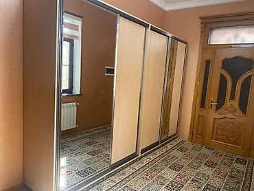 4 qapılı, Güzgülü, Qəhvəyi, Taxta, Kupe, Düz dolab — 2