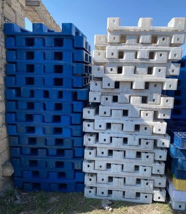 döşəmə taxta: Plastik Paletlər — 1
