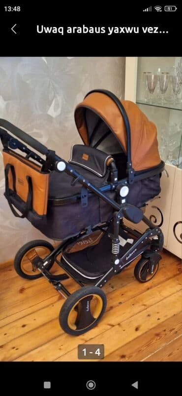 uşaq kalyaskaları: Kalyasqa ela veziyyetde Cuxolu sumkasi hamsi var. Qiymet 100 azn — 2