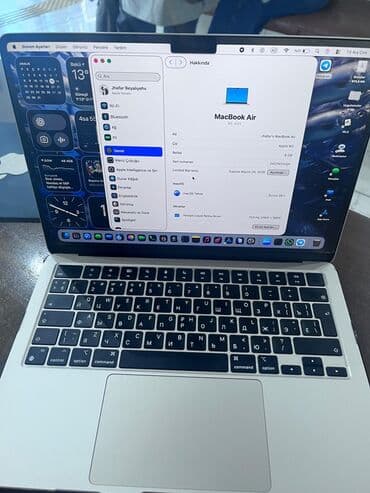 MSI: Apple MacBook (gümüş rəng) - Ekran: 13.6" Liquid Retina, nazik — 5