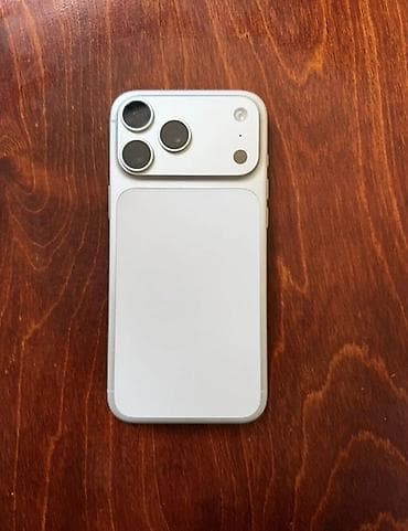 ayfon x max: IPhone 17 Pro Max, 256 GB, Ağ, Zəmanət — 1
