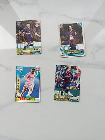 İdman və hobbi: Lionel Messi mövzusunda kolleksiya kartları dəsti. - Ümumi: 4 ədəd — 1