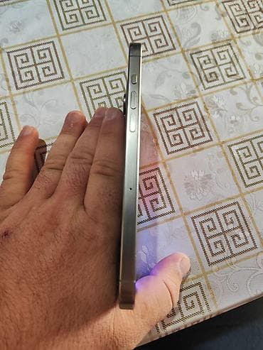 ipon: IPhone 15 Pro Max, 256 GB, Gümüşü, Sənədlərlə, Face ID, Simsiz şarj — 4