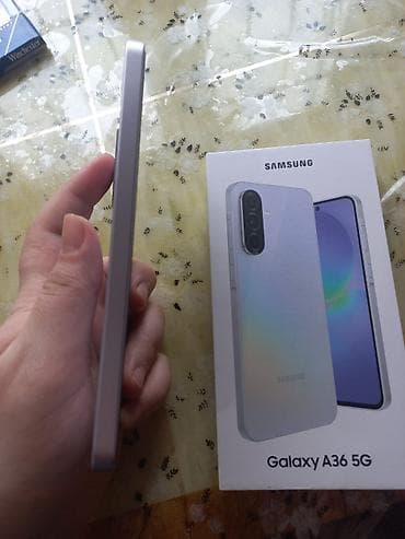 samsung s21 ultra ikinci el: Samsung Galaxy A36, 256 GB, rəng - Bənövşəyi, Barmaq izi — 5