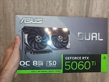servant az: Videokart Asus GeForce RTX 5060 Ti, 8 GB, İşlənmiş — 1