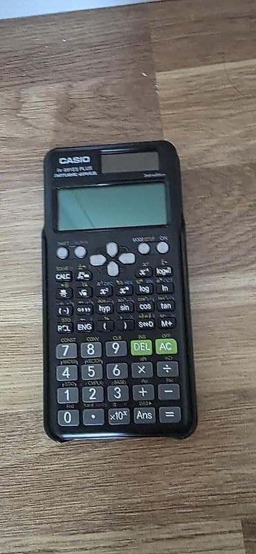 ofis levazimati: Casio fx-991ES PLUS elmi kalkulyator - Geniş LCD ekran və günəş/akku — 1