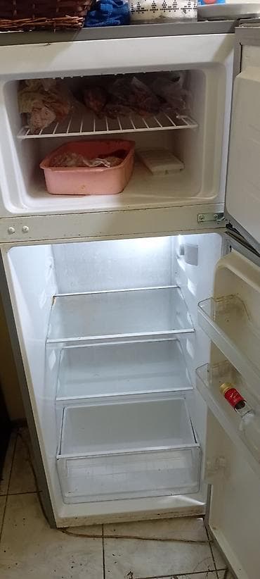 xaladelnik vitrin: 2 qapılı Hoffman Soyuducu Satılır, rəng - Gümüşü — 2