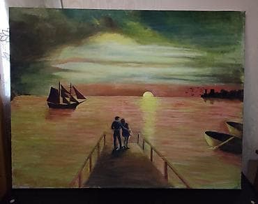 Mismarlar: Əl işi yağlı boya ilə — 1