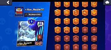 wear pro: Brawl Stars hesabı – “Aze_Nazim” Xüsusiyyətlər: - Profil adı — 1