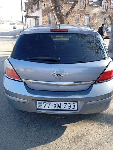 avtomat sürət qutusu: Opel Astra H hatchback - Kuzov: 5 qapılı hatchback, gümüşü rəng - — 5