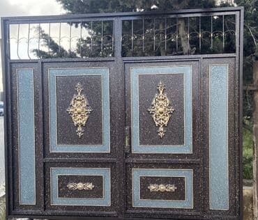 avtomat darvazalar: Eni-3 Hündürlük-2.60 Darvaza Yenidir.Çerçive-8lik — 1