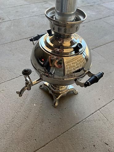 samovar satisi: İşlənmiş Od Samovar, 3 l, Ünvandan götürmə, Ödənişli çatdırılma — 4